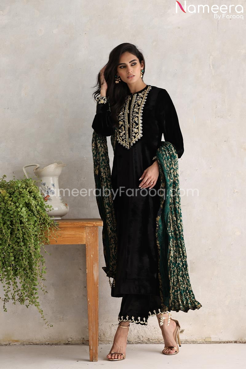 Black Salwar Kameez