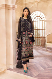 Black Salwar Kameez with Intricate Embroidery