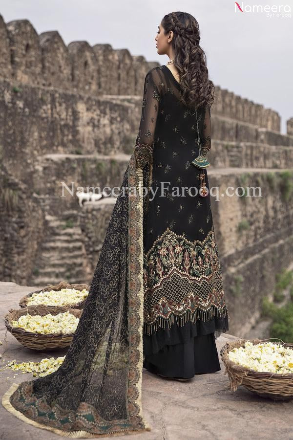 Black Salwar Kameez 