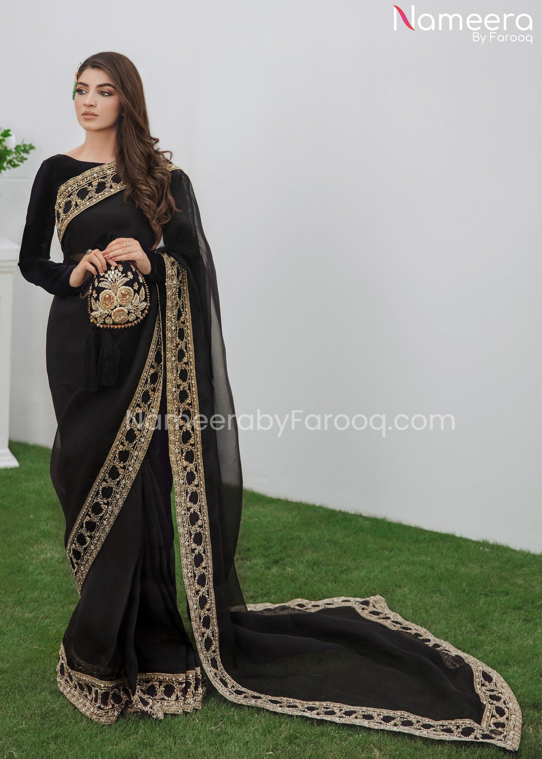Black Saree