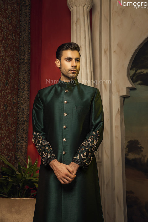 Black Sherwani