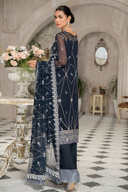 Black Traditional Pakistani Dress for Girls Designer