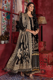 Black Velvet Salwar Kameez Pakistani Wedding Dresses