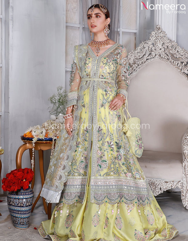 Block Print Lehenga Pakistani