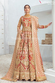 blood red lehenaga