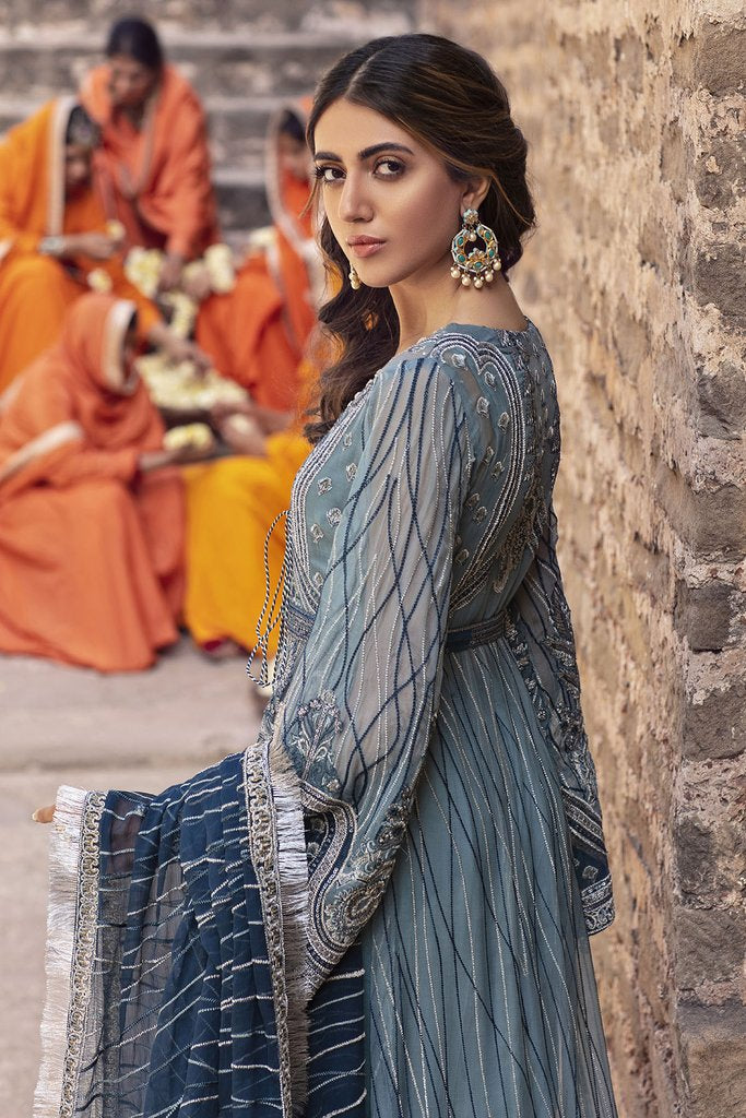 Blue Dress Pakistani 