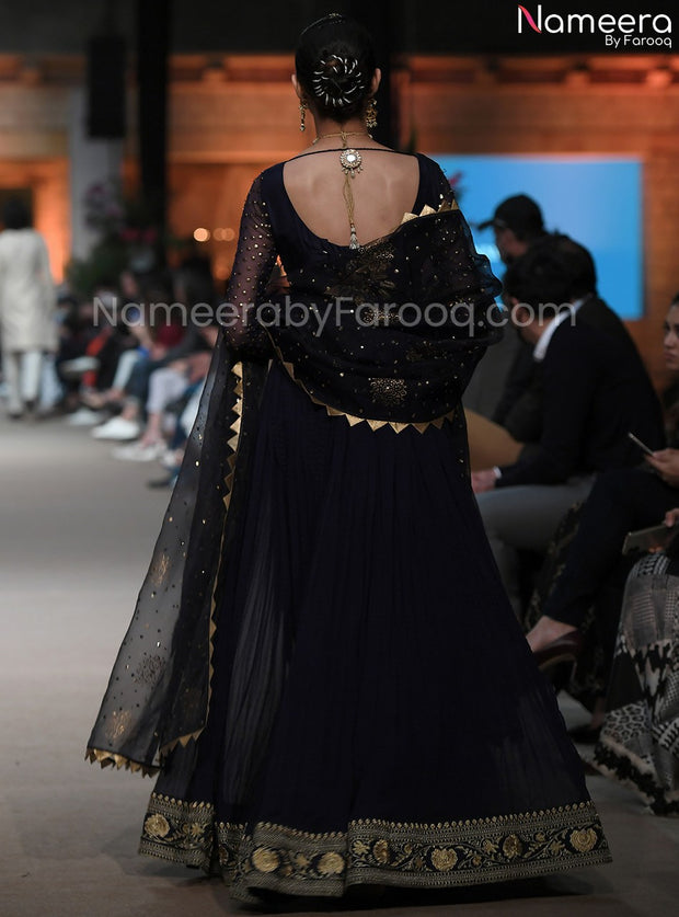 Blue Embroidered Dress 2021