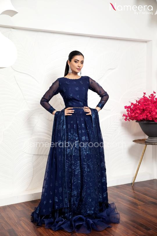 Blue Lehenga Choli