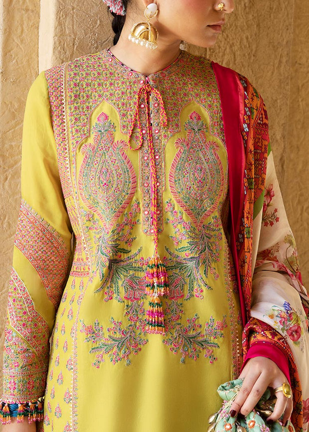 Blue Long Frock Salwar Kameez Pakistani Suit 2022