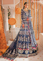 Blue Sharara Dress