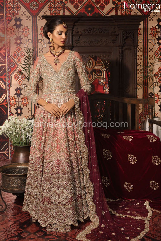 Pakistani Bridal Dresses for Barat Online 2021 