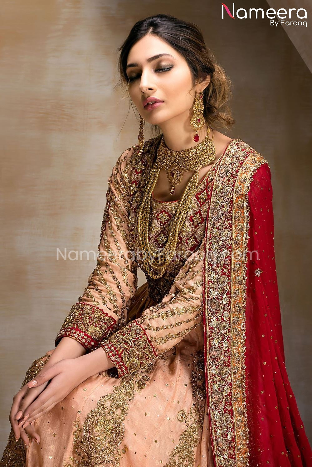 bridal frock