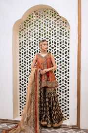 Bridal Gharara with Angrakha Dress Pakistani