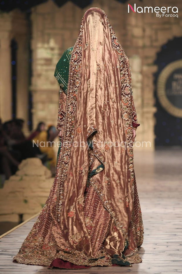 Bridal Gown with Long Train