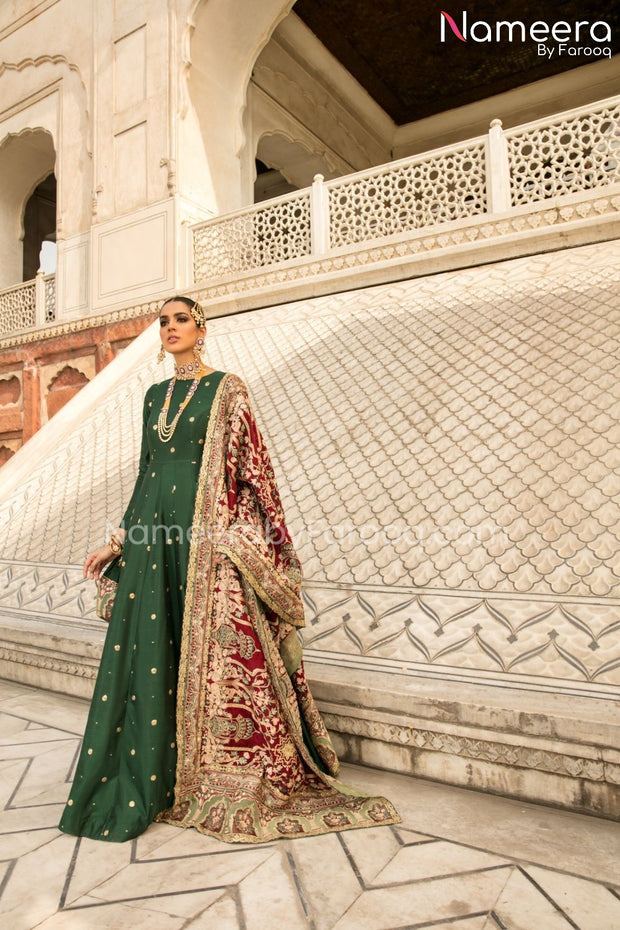 Bridal Green Dress
