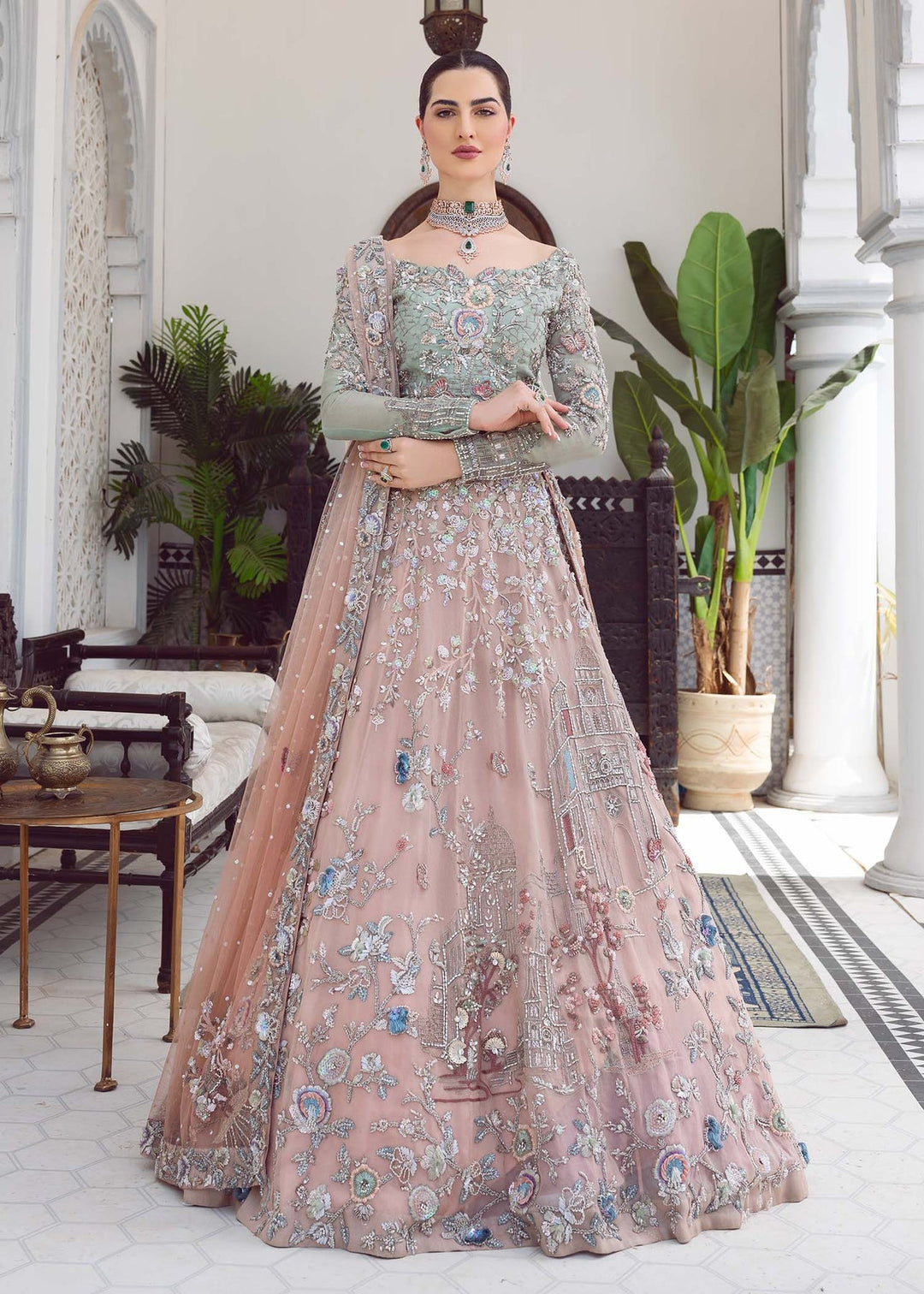 Stunning Pakistani Bridal Lehenga Choli for Weddings