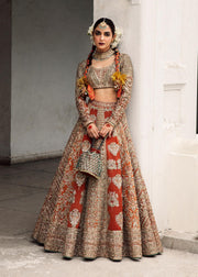 Bridal Lehenga Choli with Dupatta Indian Bridal Wear Online