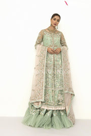 Bridal Lehenga in Aqua