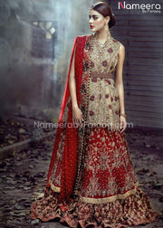 Bridal Lehenga in Red