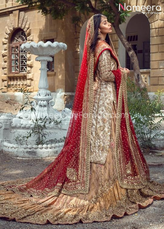Long top hotsell lehenga for wedding