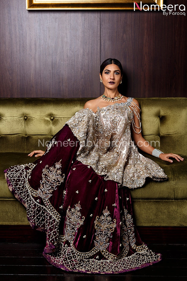 Bridal Lehenga with Short Frock