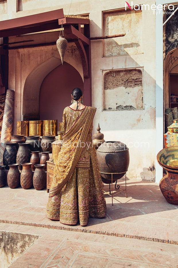 Bridal Lehenga with Short Kurti Dress