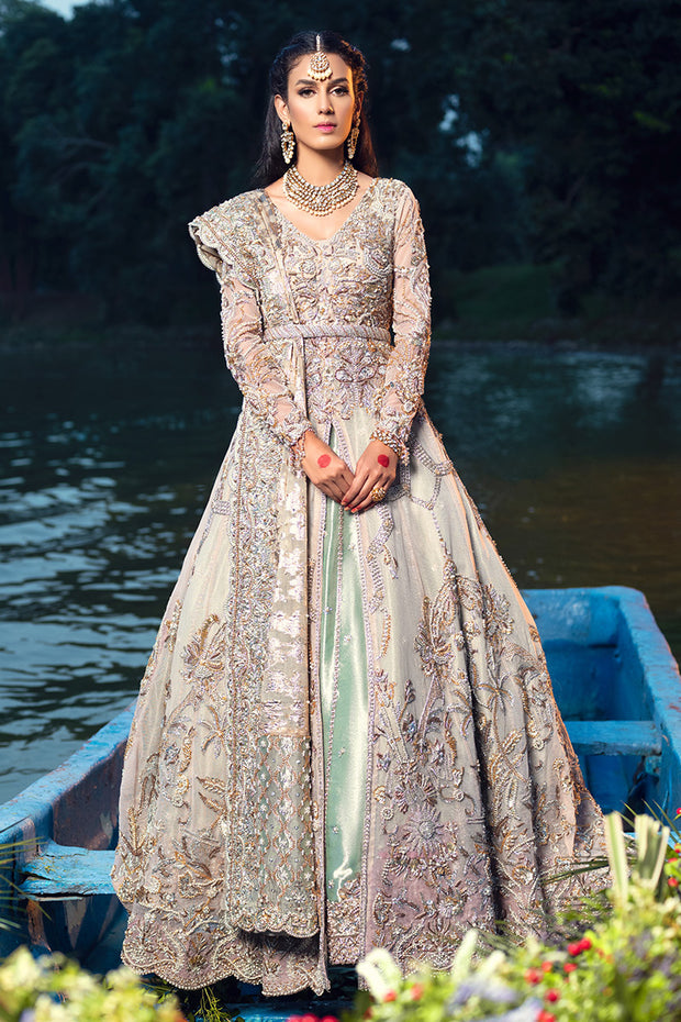 Buy Bridal Long Open Maxi for Wedding Online – Nameera by Farooq