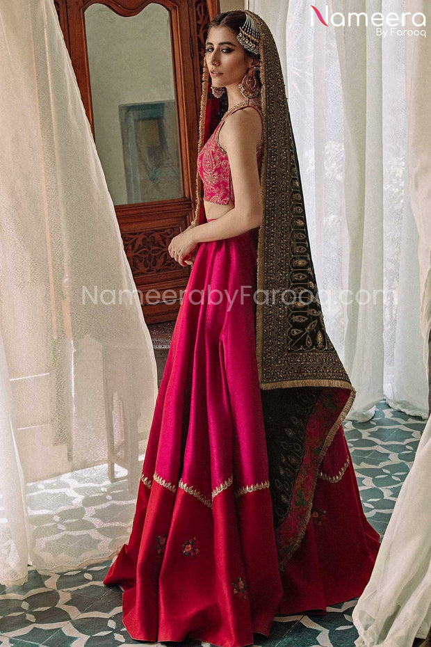 Bridal Maroon Lehenga