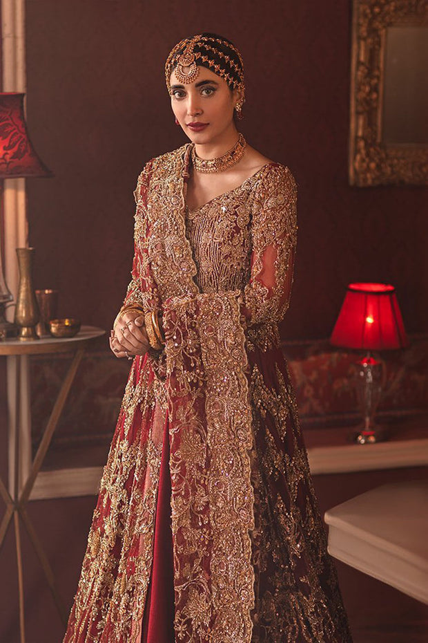 Bridal Maroon Lehenga