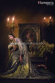 Bridal Maxi Dress Pakistani