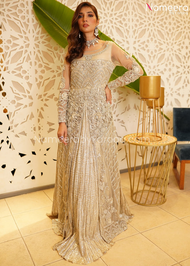 Bridal Maxi Dress Pakistani for Wedding 2021