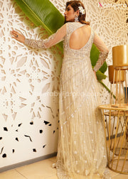Bridal Maxi Dress Pakistani for Wedding 2021 Backside Look