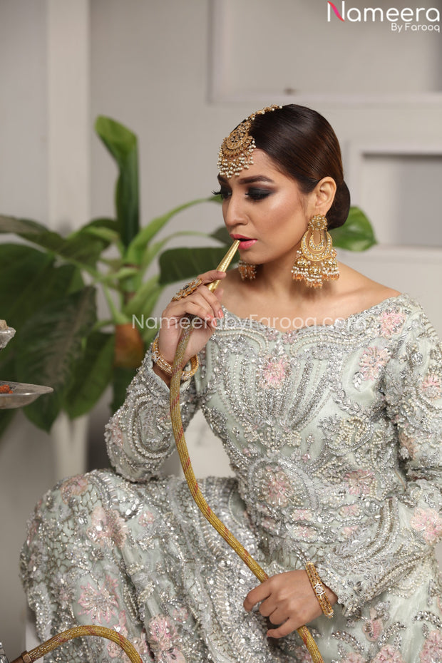 bridal pakistani lehenga
