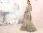 Bridal Peplum with Lehenga 
