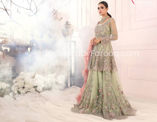 Bridal Peplum with Lehenga 