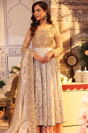 Bridal Pishwas Frock with Sharara Dress