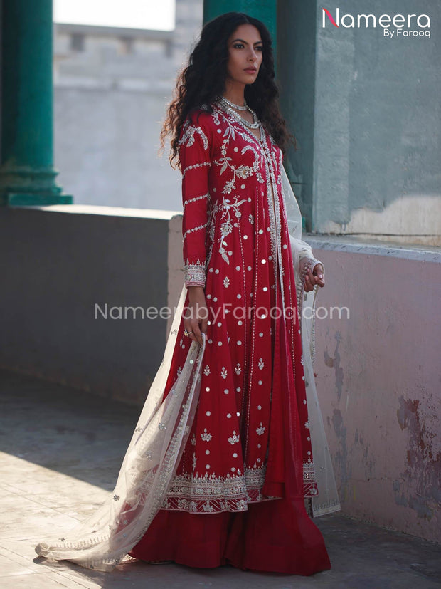 Bridal Red Dresses Pakistani