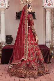 Bridal Red Lehenga Blouse Dupatta Dress