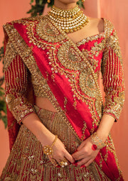 Bridal Red Lehenga Choli for Indian Bridal