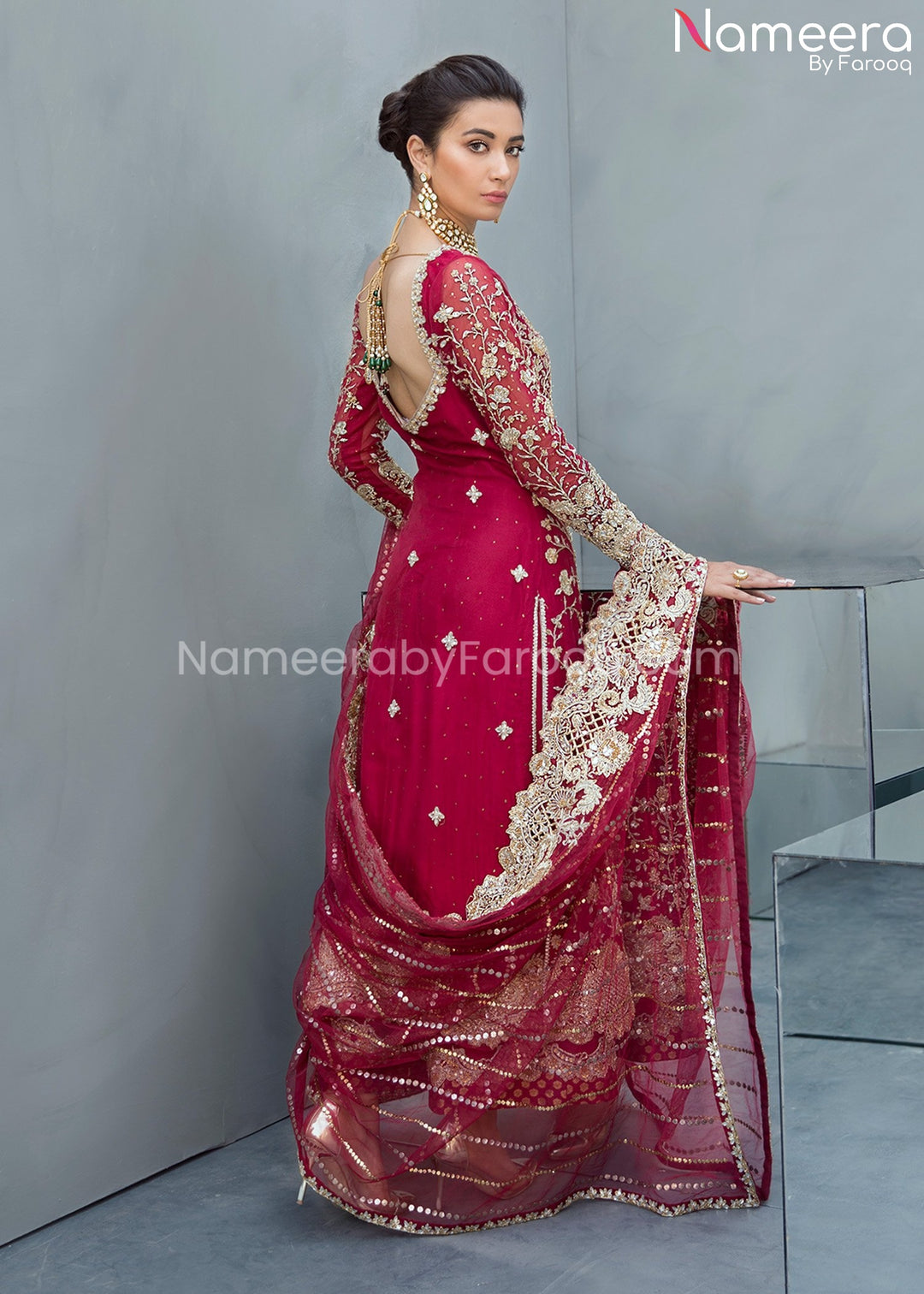 Bridal Red Salwar Kameez