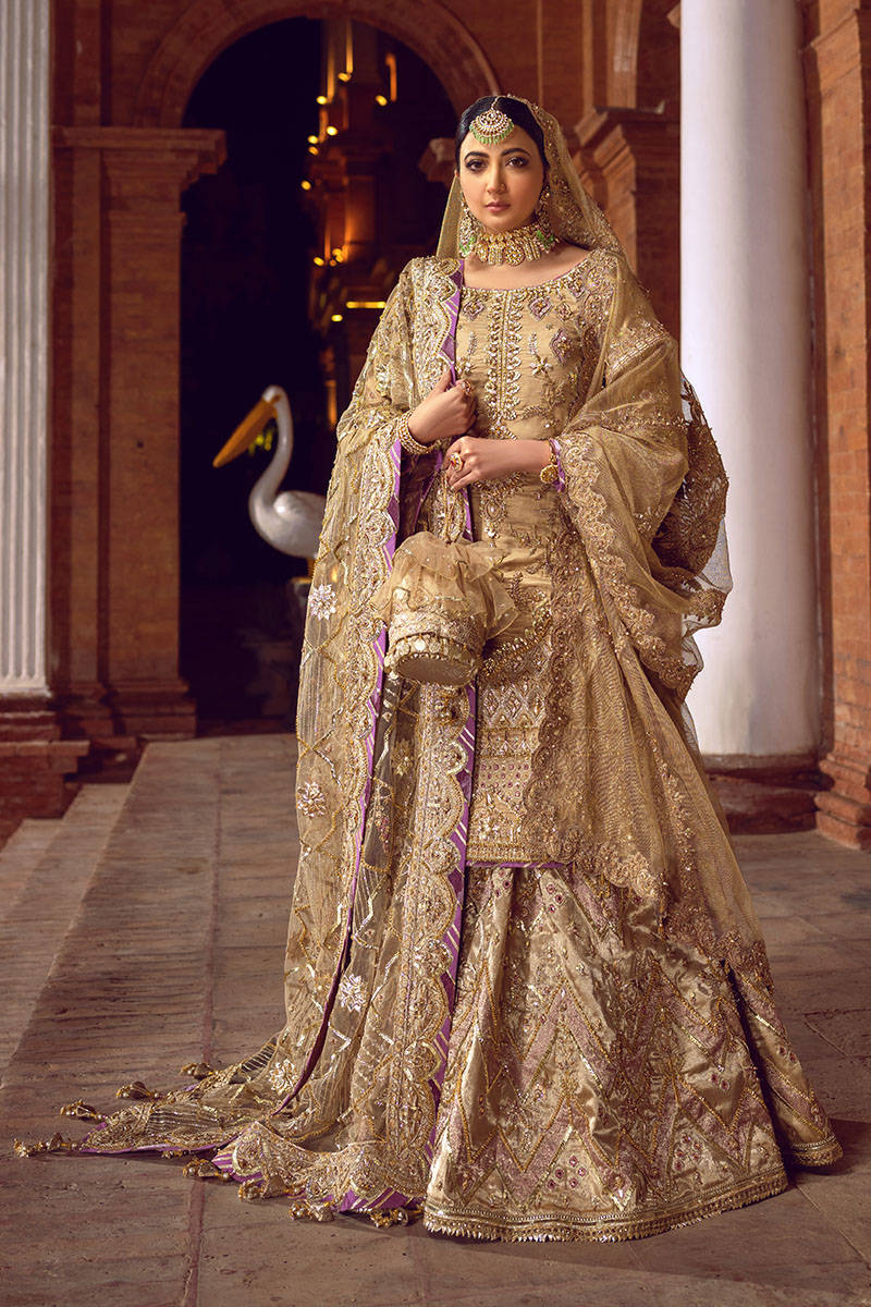 Bridal Sharara Suit Traditional Bridal Dress