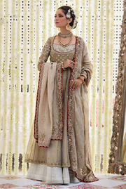 Bridal Sharara with Pishwas Dress Pakistani
