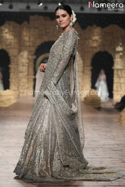 Bridal Silver Dress
