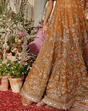Bridal Yellow Indian Wedding Dress lehenga