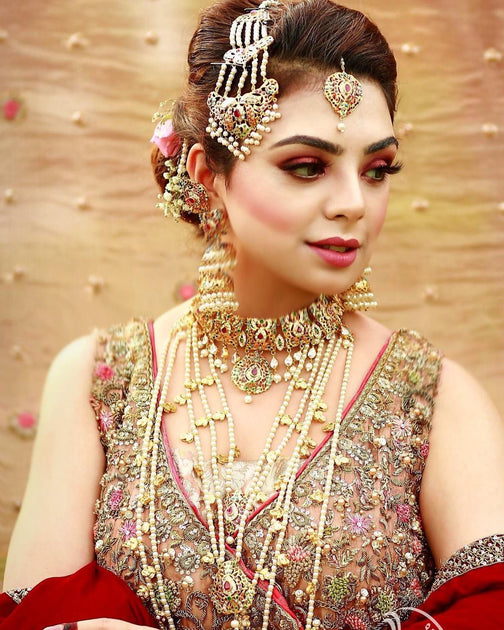 Heavy Rani Haar Bridal Heavy Necklace and Rani Haar Latest Design – Nameera by Farooq