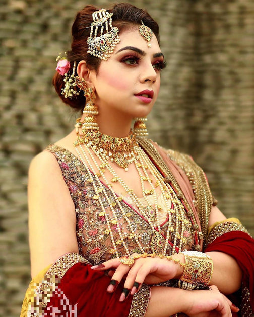 Heavy Rani Haar Bridal Heavy Necklace and Rani Haar Latest Design – Nameera by Farooq
