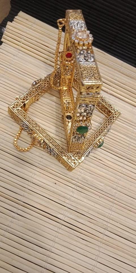 Buy Bridal Karay In Square Shaped for Women Online Nameera by Farooq