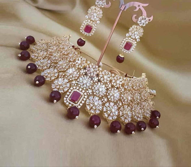 Bridal Pearls Necklace Set
