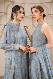 Buy Blue Short Shirt with Capri Pakistani Party Wear 2023