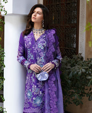 Buy Classical Heavily Embellished Violet Pakistani Kameez Salwar Suit Dupatta 2023